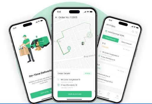 Ordering Website Screenshot