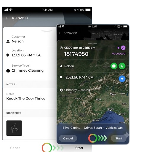 Customer App Screenshot