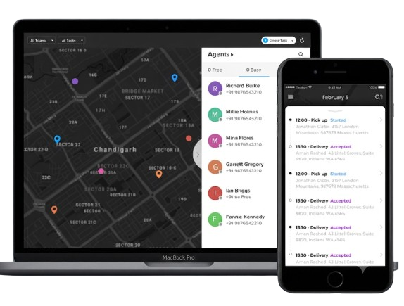 Fleet Manager Dashboard & Drivers App